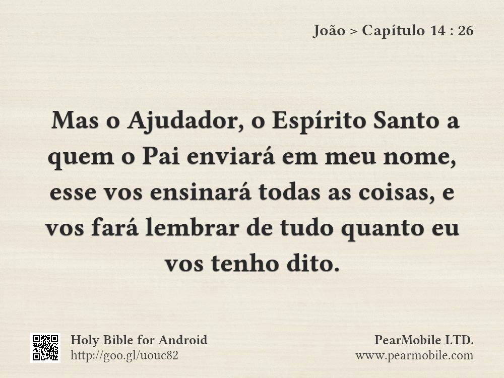 João, Capítulo 14:26